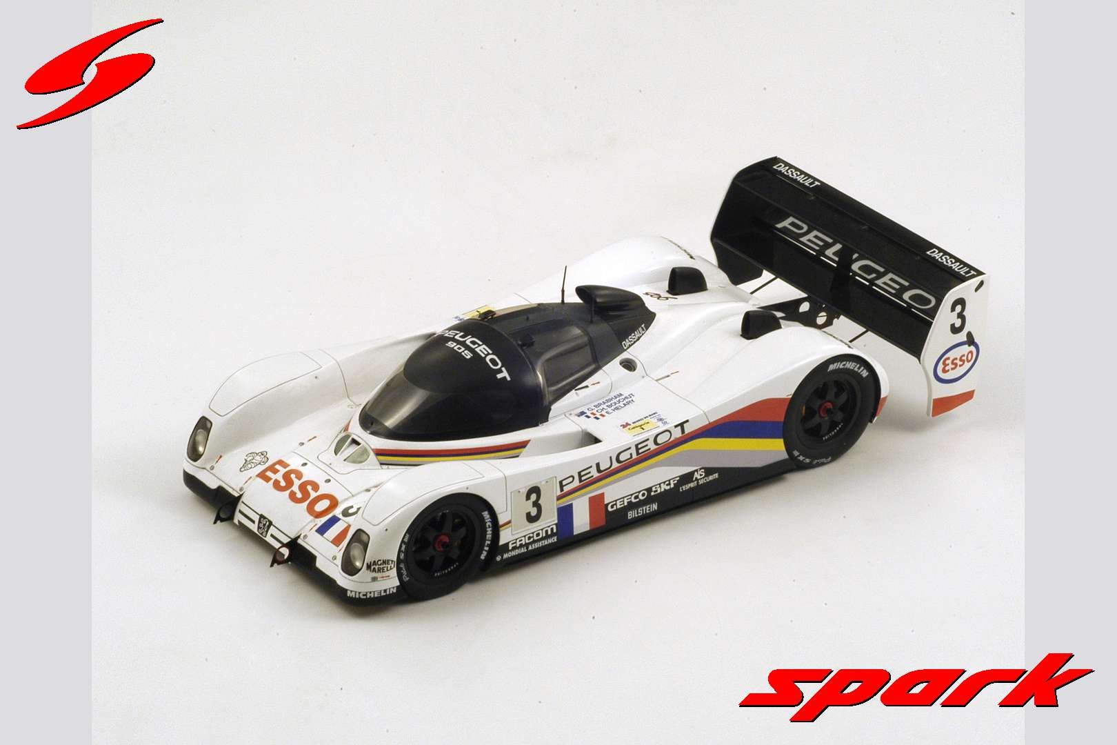 1:18 Peugeot 905 #3 Le Mans 1993