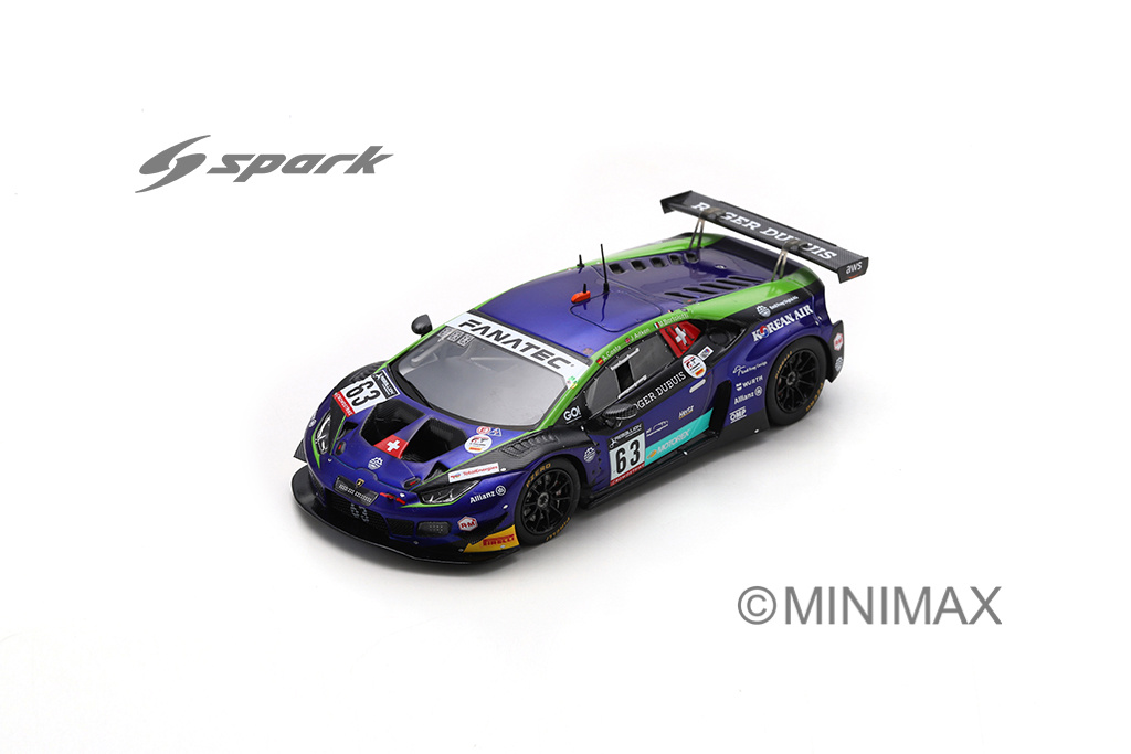 1:43 Lamborghini Huracan GT3 EVO #63 Emil Frey 24H Spa 2022