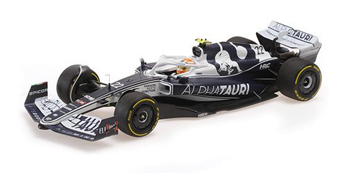 1:18 Alpha Tauri #22 Tsunoda Bahrain 2022