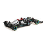 1:43 Mercedes W12 #44 Lewis Hamilton - Grand Prix Russia 2021 Minichamps