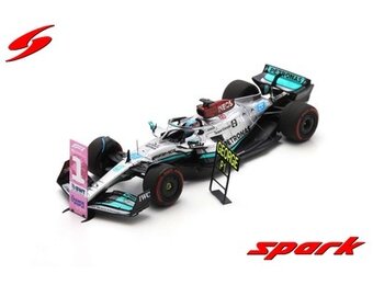 1:43 Mercedes W13 Russell Brazil 2022