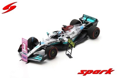1:43 Mercedes W13 #63 George Russell - Grand Prix Brazil 2022 Spark