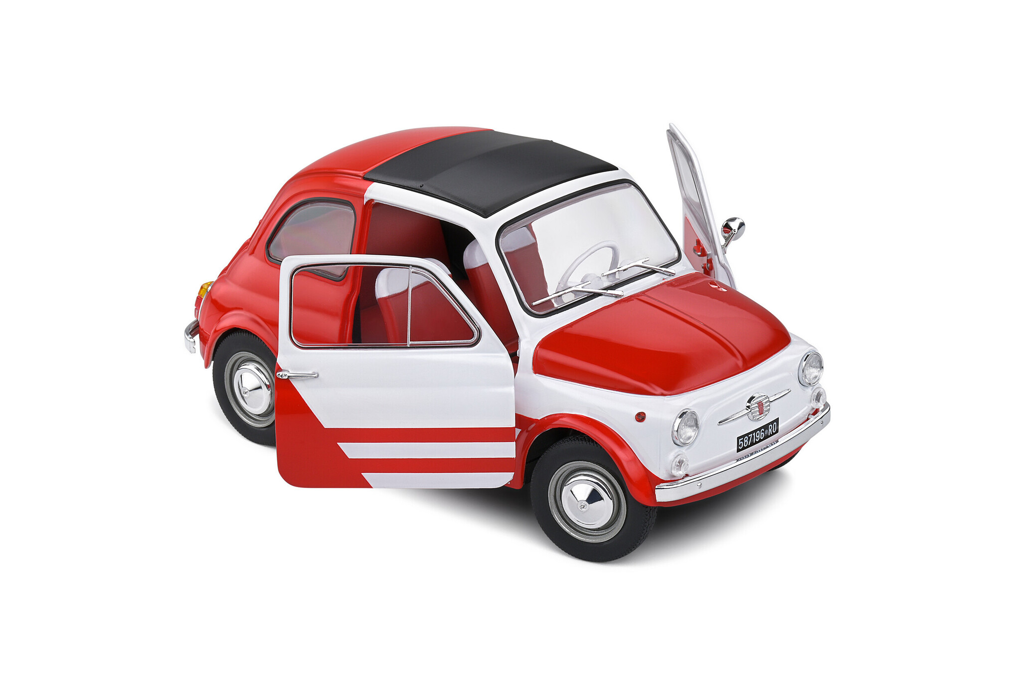 1:18 Fiat 500 Robe Di Kappa Solido