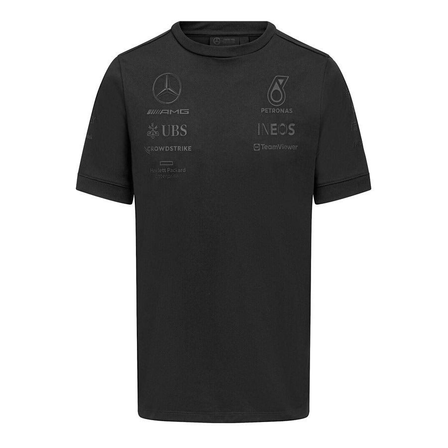 'Adult' Mercedes AMG Petronas Team 2023 Stealth T-Shirt Mens 'Black'