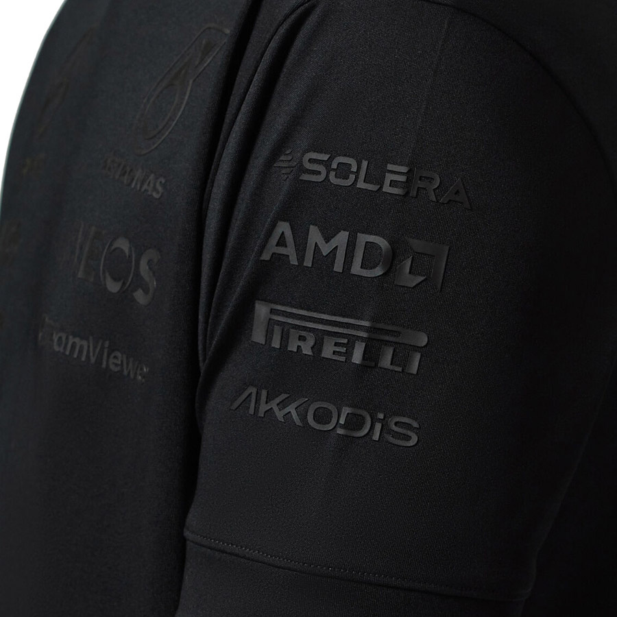 'Adult' Mercedes AMG Petronas Team 2023 Stealth T-Shirt Mens 'Black'