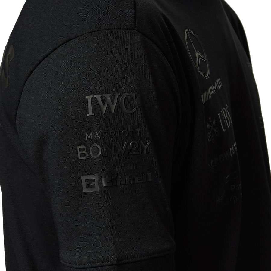 'Adult' Mercedes AMG Petronas Team 2023 Stealth T-Shirt Mens 'Black'