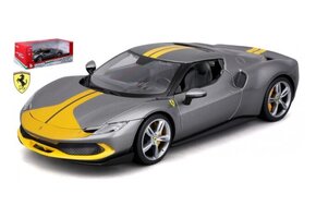 1:18 Ferrari 296 GTB Silver