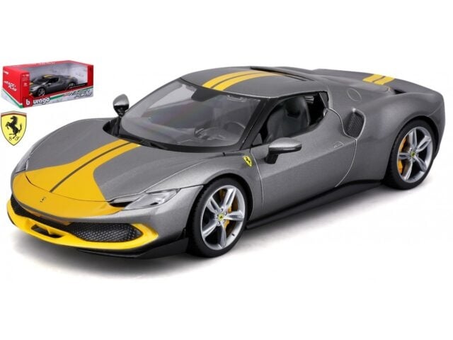 1:18 Ferrari 296 GTB Silver