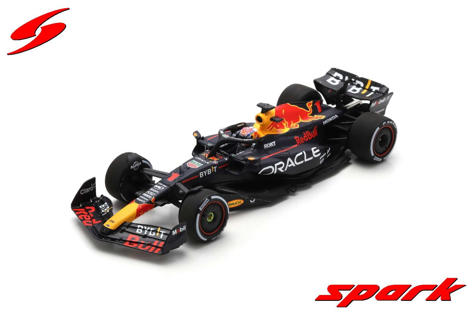 1:43 Red Bull Racing RB19 #1 Max Verstappen - Grand Prix Bahrain 2023 Spark