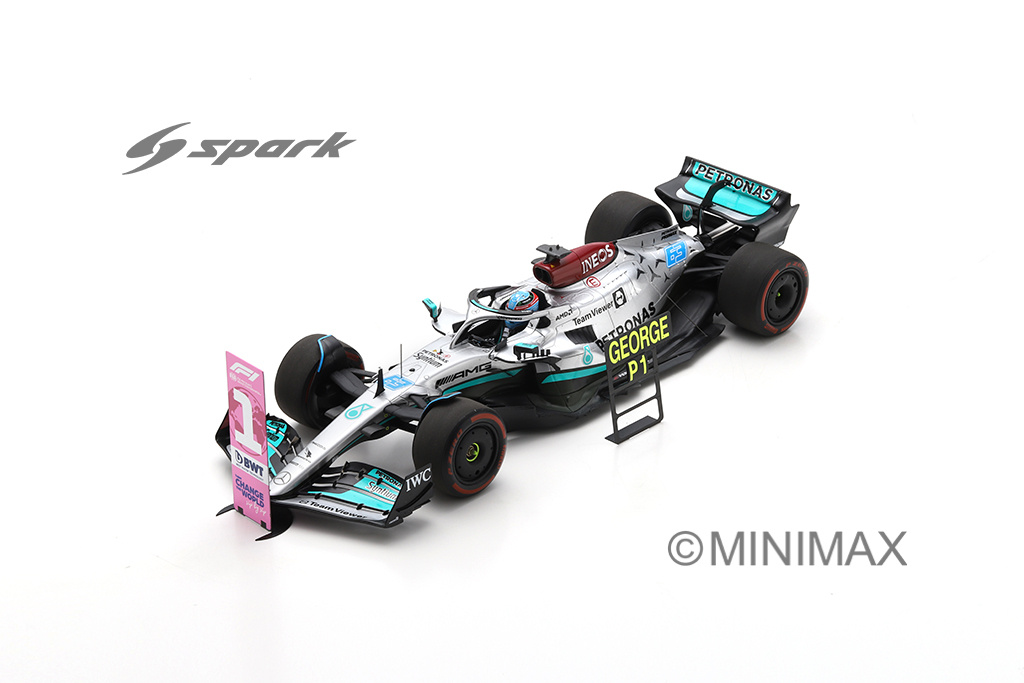 1:18 Mercedes AMG Petronas F1 W13, G. Russell 'Winner Grand Prix Brazil 2022'