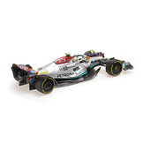 1:18 Mercedes W13 #44 Lewis Hamilton Grand Prix Miami 2022 - Minichamps
