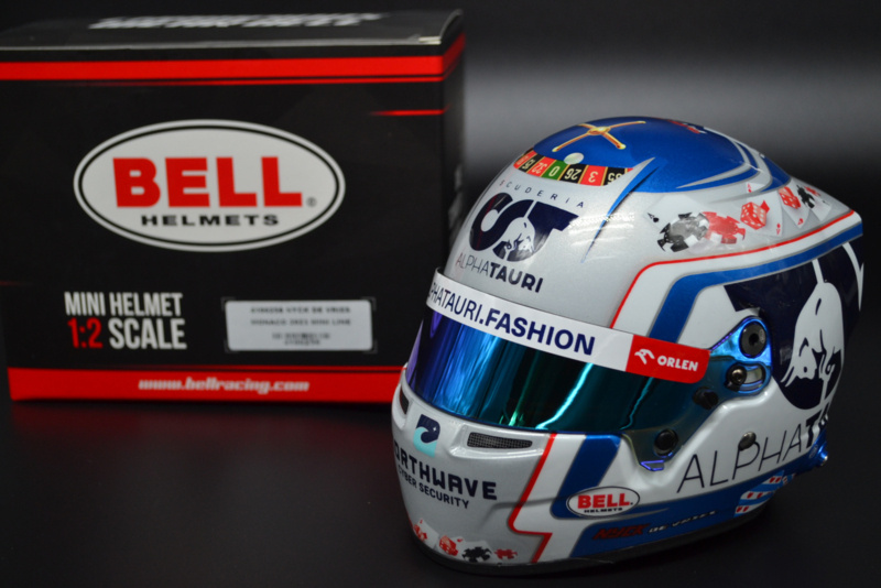 1:2 Helm #21 Nyck de Vries Grand Prix Monaco 2023 - Bell Helmets