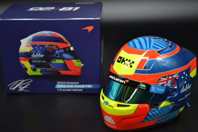 1:2 Helm #81 Oscar Piastri Seizoen 2023