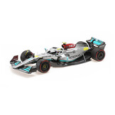 1:18 Mercedes W13 #44 Lewis Hamilton Grand Prix Spain 2022 - Minichamps