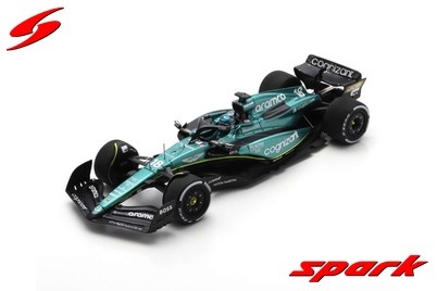 1:43 Aston Martin AMR #18 Lance Stroll '6th place' Grand Prix Bahrain 2023 - Spark