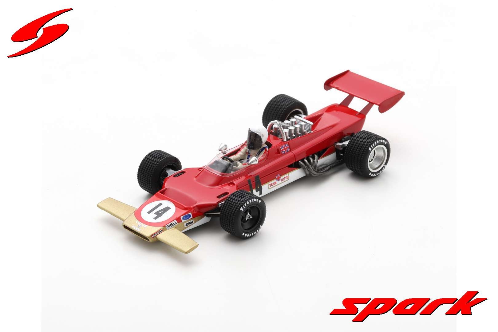 1:43 Lotus 63 John Miles Grand Prix France 1969