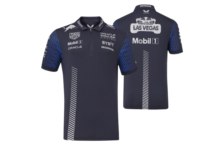 Red Bull Racing Reflektierende Polo - GP Las Vegas 2023 Edition