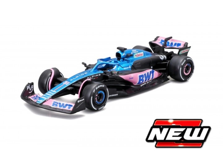 1:43 BBURAGO BWT Racing Renault Alpine A532, E. Ocon 2023