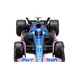 1:43 BBURAGO BWT Racing Renault Alpine A532, P. Gasly 2023 - Mit Figur