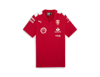 'Adult' Scuderia Ferrari '2023  GP Las Vegas by Joshua Vides Special Edition Polo'
