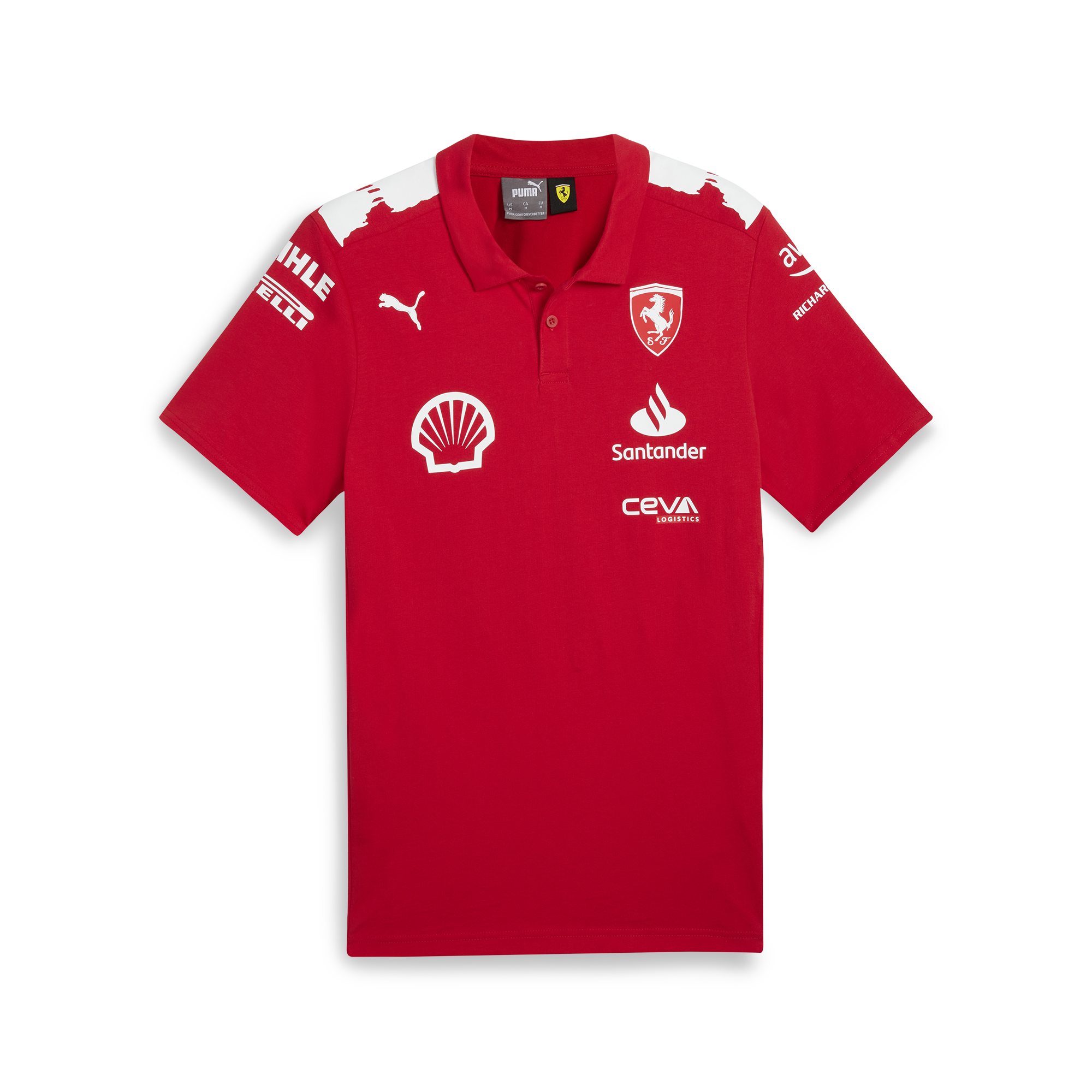 'Adult' Scuderia Ferrari '2023  GP Las Vegas by Joshua Vides Special Edition Polo'