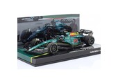1:43 Aston Martin Cognizant AMR23, F. Alonso '3rd place Bahrein GP 2023 *Incl. pit sign'