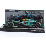 1:43 Aston Martin Cognizant AMR23, F. Alonso '3rd place Bahrein GP 2023 *Incl. pit sign'