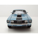 Ford Mustang GT Cobra 1968 in Blau/Schwarz Maßstab 1:18 von Maisto