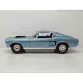 Ford Mustang GT Cobra 1968 in Blue/Black Scale 1:18 by Maisto