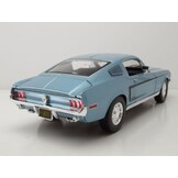 Ford Mustang GT Cobra 1968 in Blue/Black Scale 1:18 by Maisto