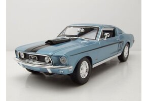 Ford Mustang GT Cobra 1968 1:18 Blau/Schwarz