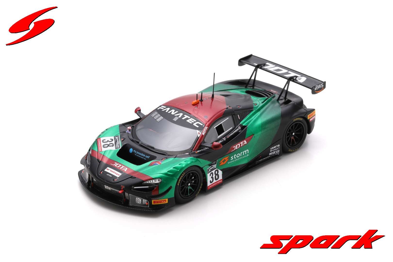 1:43 McLaren 720S GT3, 'Team Jota' 8th Spa 24 Hours 2022