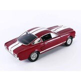 Shelby Mustang GT350 1966 Rot/Weiß Maßstab 1:18 von Shelby Collectibles