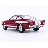 Shelby Mustang GT350 1966 Rood/Wit Schaal 1:18 van Shelby Collectibles