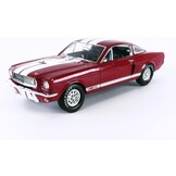 Shelby Mustang GT350 1966 Red/White Scale 1:18 by Shelby Collectibles