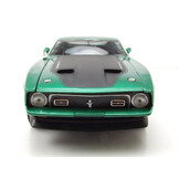 Ford Mustang Mach I 351 Ram Air 1971 Green Scale 1:18 by SunStar