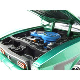 Ford Mustang Mach I 351 Ram Air 1971 Groen Schaal 1:18 van SunStar