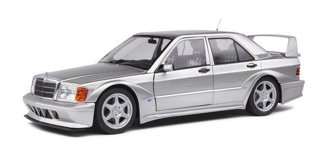 1:18 Mercedes Benz 190E Evo2 '90 (W201), zilver