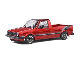 1:18 VW Caddy MK 1 Custom, Rot