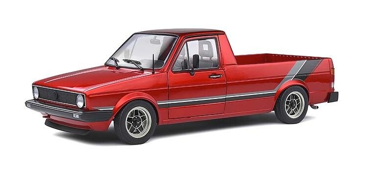 1:18 VW Caddy MK 1 Custom, Rot