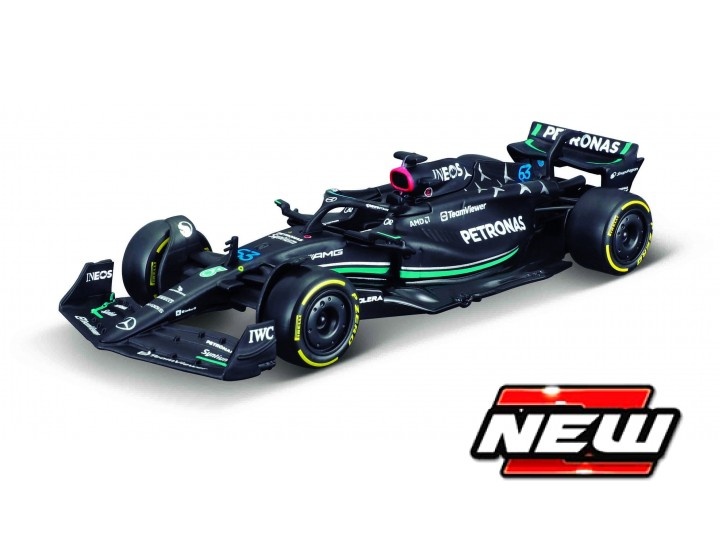 1:43 Mercedes Benz AMG W14, G. Russell 2023 *Bburago