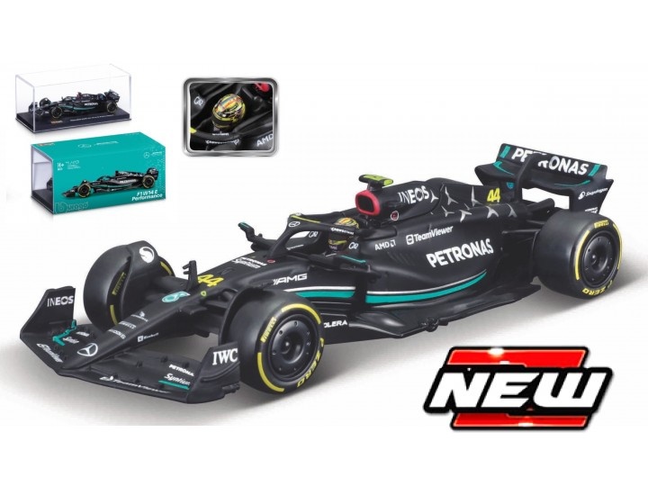 1:43 Mercedes AMG F1 W14, L. Hamilton 2023 *Bburago Luxe