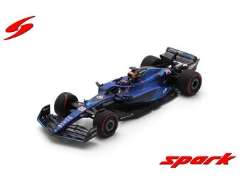 1:43 Williams F1 FW45, A. Albon 'Grand Prix Bahrein 2023'