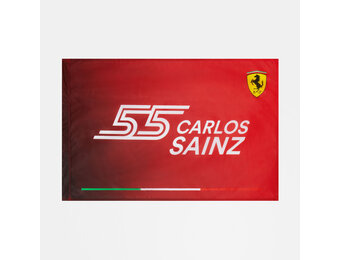 Ferrari Carlos Sainz Vlag 60x90cm