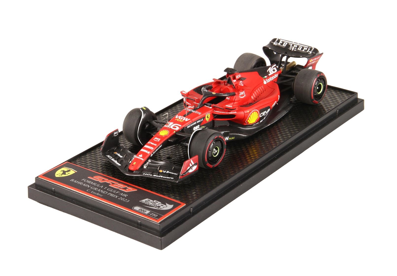 Ferrari SF23 G.P. Bahrain 2023 Charles Leclerc Limited Edition