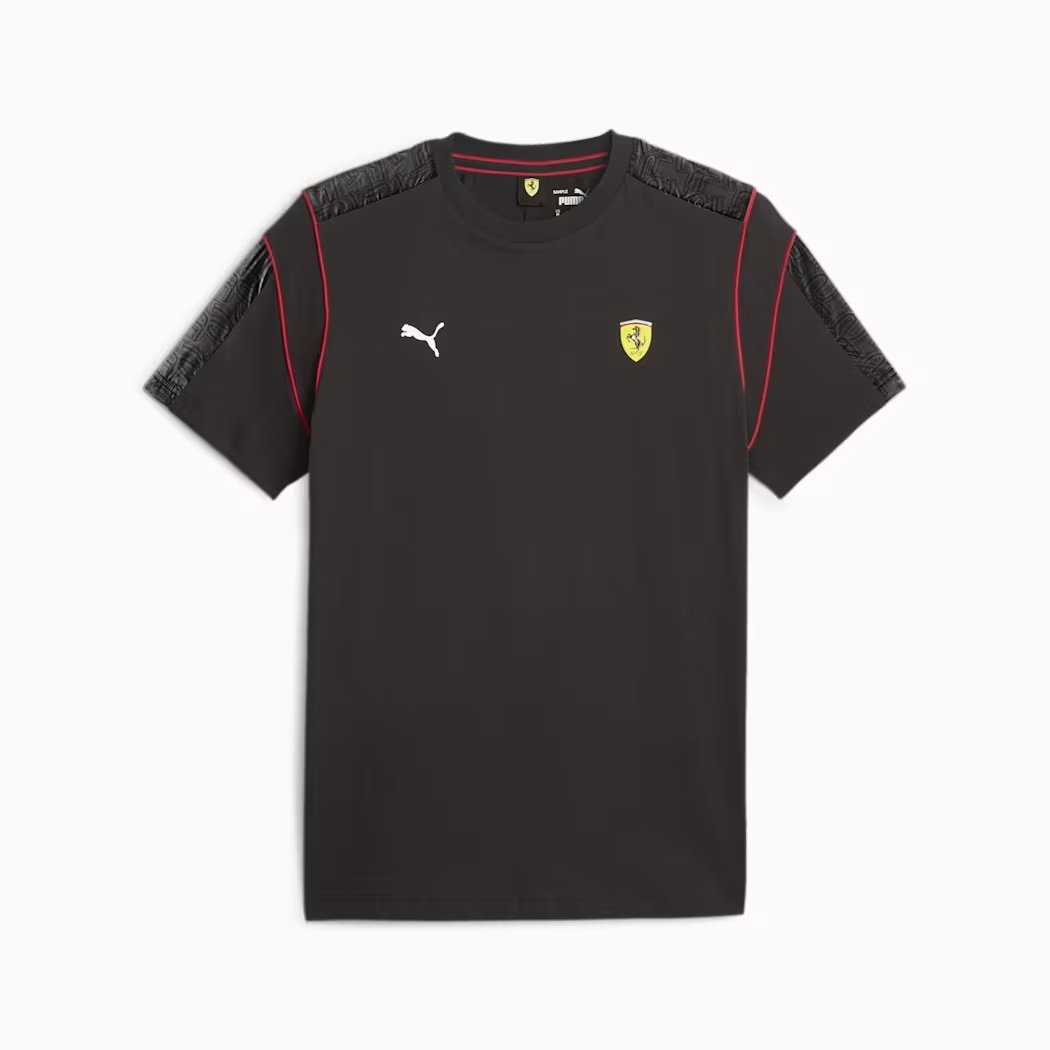 Scuderia Ferrari Race MT7 T-shirt Zwart