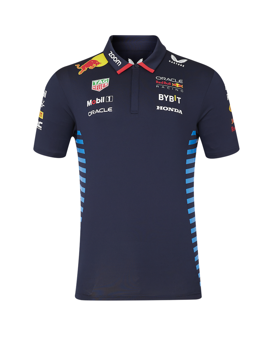 Red Bull Racing Short Sleeve Polo Heren 2024