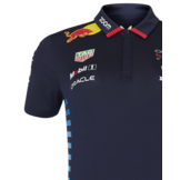 Red Bull Racing Kurzarm-Poloshirt für Damen 2024