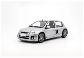 1:18 Renault Clio V6 Phase 1 Silver 2001