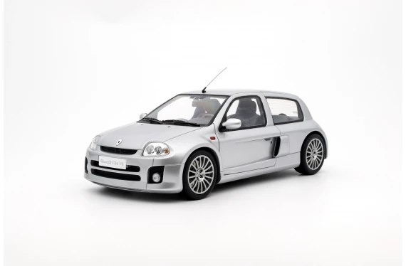 1:18 Renault Clio V6 Phase 1 Silver 2001